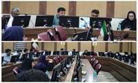 پایش مدیریتی معاون بهداشتی دانشگاه علوم پزشکی هرمزگان از شبکه بهداشت قشم 