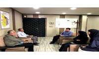 دیدار رئیس کانون بازنشستگی شهرستان قشم با مدیر شبکه 