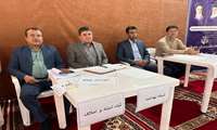 برپایی میز خدمت با حضور مدیر شبکه بهداشت و درمان شهرستان قشم به مناسبت هفته دولت